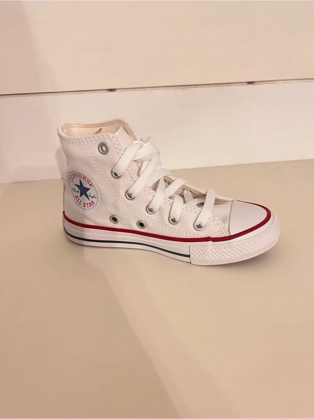 Converse Chuck Taylor All Star High Top White Kids Shoes Size 11 NWOT